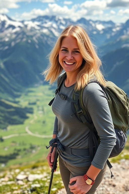 瑞士阿尔卑斯山徒步