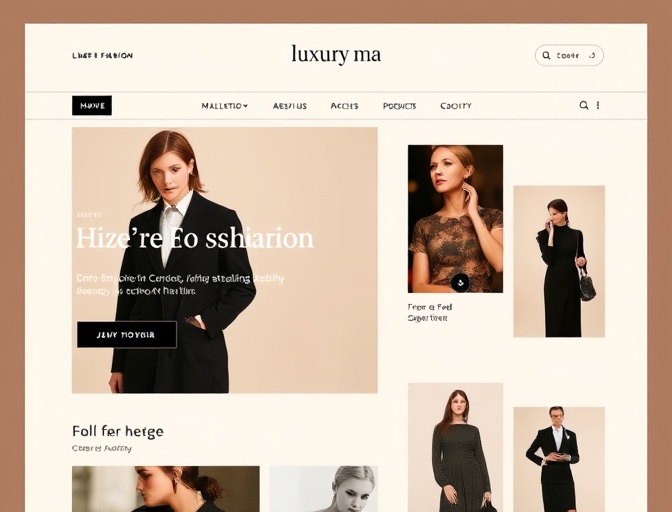 Fashion Website