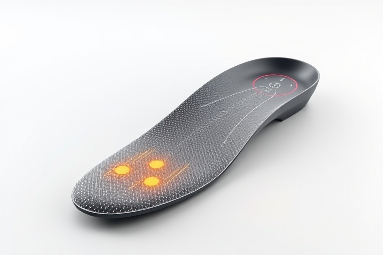 智能鞋垫特写