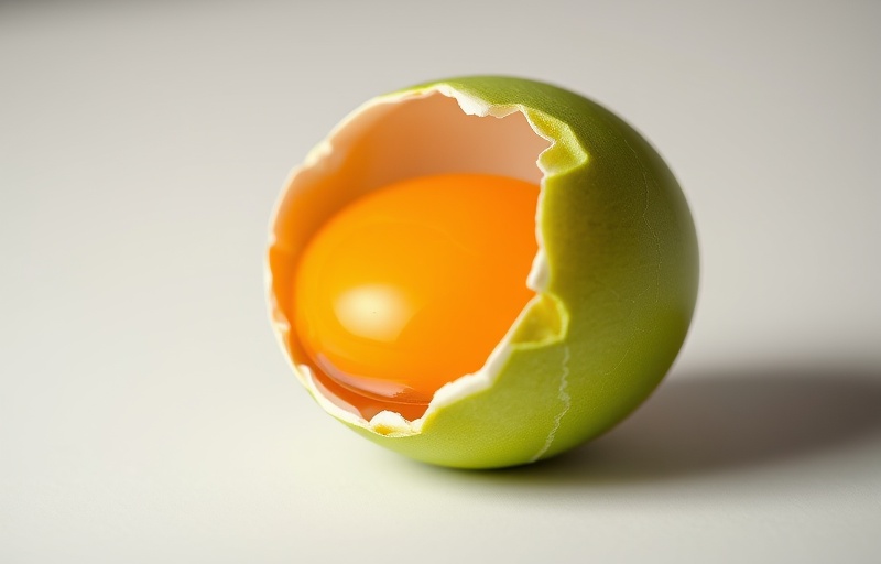 绿壳鸡蛋展示3