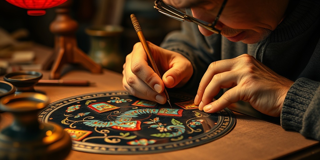 景泰蓝制作工艺