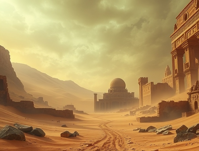 Desert ruins