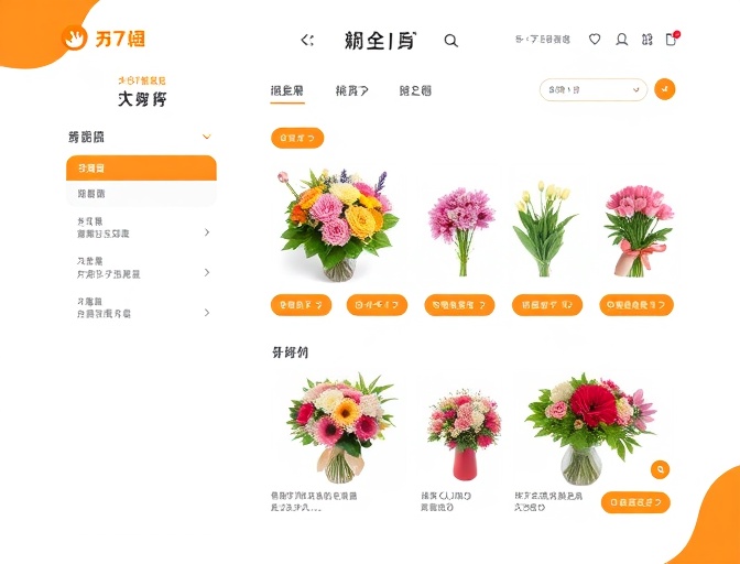 鲜花店