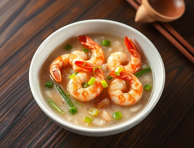 虾仁粥
