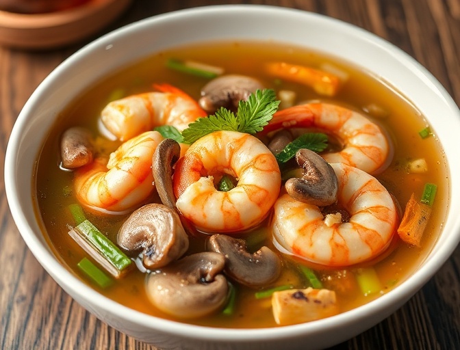 虾仁汤